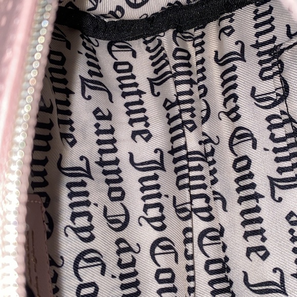 JUICY COUTURE MINI BARREL CROSSBODY BAG DUSTY BLUSH NWT - Picture 3 of 6